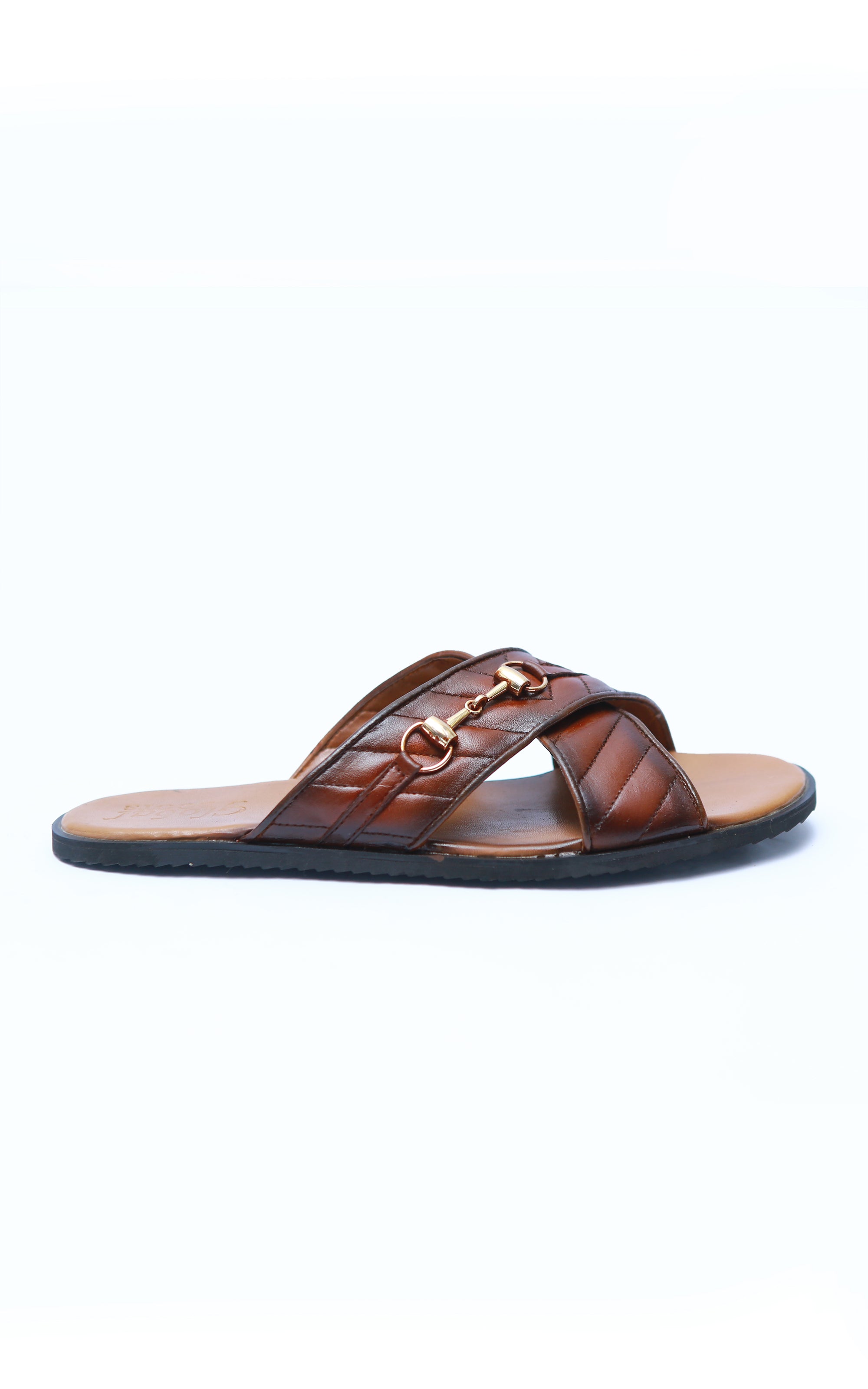 branded leather chappal