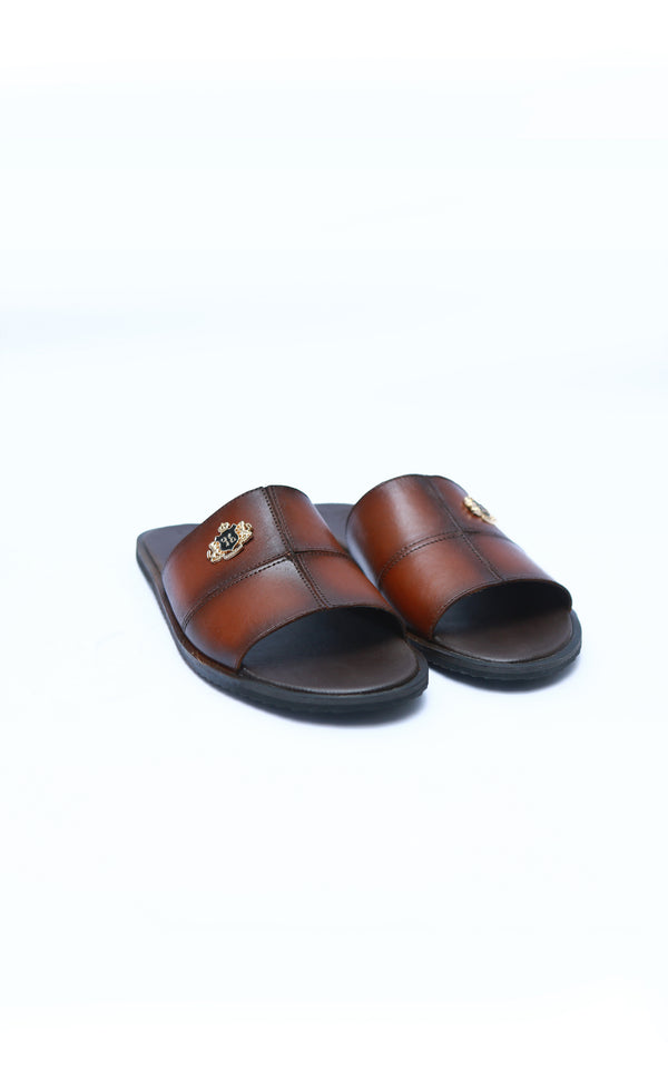 Mild Leather Chappal Two Tone