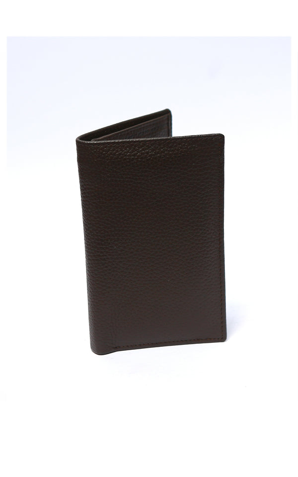 Long Handmade Wallets Dark Brown