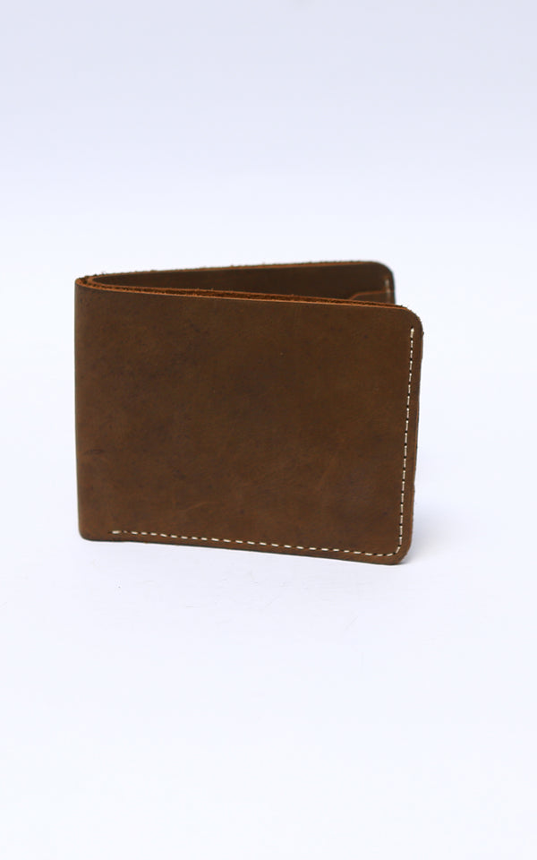 Square Wallets Brown Color