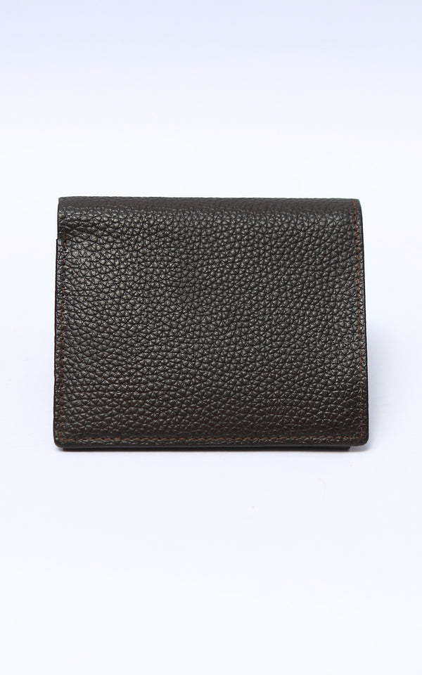 Zip Wallets Dark Brown